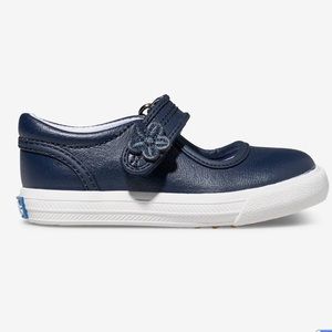 Keds Ella Little Kid Mary Jane Navy Blue Sneakers Size 8